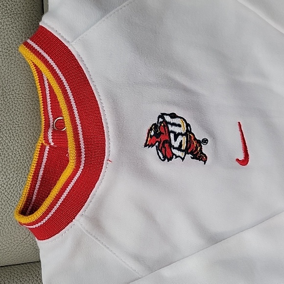 VTG NIKE ISU REDBIRDS 6/9M LONGSLEEVE ONESIE - Picture 5 of 13